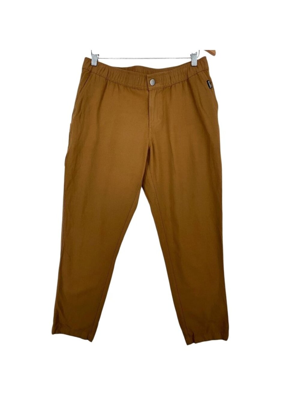 Woolly Longhaul Weekender Pants Womens Medium Brown Merino Wool *No Drawstring*